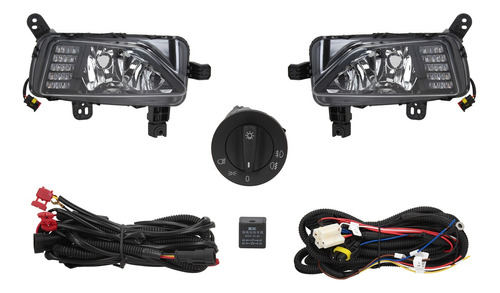 Kit Faro Auxiliar (drl) Ambos Lados Volkswagen Polo 18/19