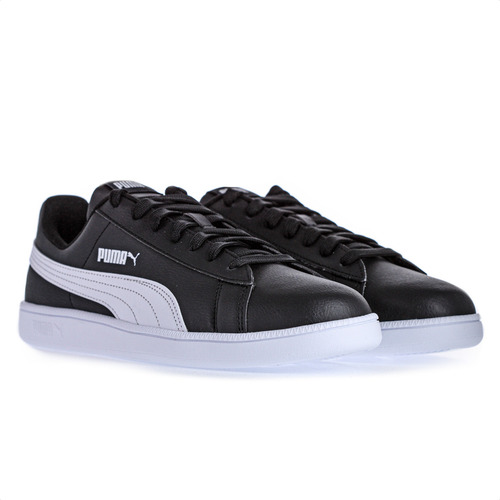 Sapato Preto Couro Sintético Puma Leve Macio - Original