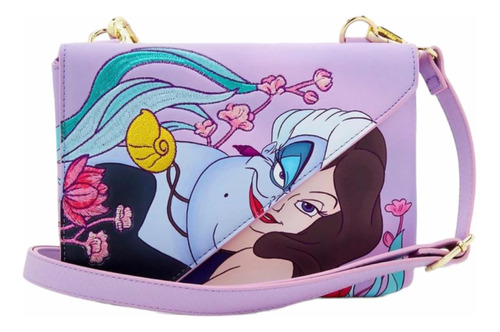 Crossbody Loungefly Ursula Y Vanessa Disney Sirenita