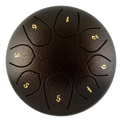 6  C Steel Tongue Drum, 8 Keys