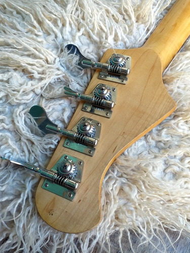 Bajo Bass Fretless Squier Sx Mirss Anderson Cort Texas Laqueado