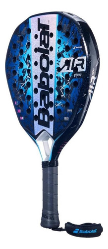 Paleta Babolat Air Viper 2025 Rugosa Carbono 16k + Regalo Negro/azul