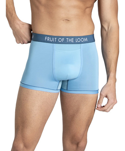 Pack 3 Boxer Lycra Hombre Fruit Of The Loom Trunk Talla M