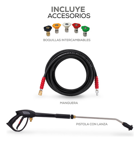 Hidrolavadora A Gasolina 6.50hp B&s Xr Axial 12lpm 2700psi Color Negro/Gris Frecuencia 60Hz