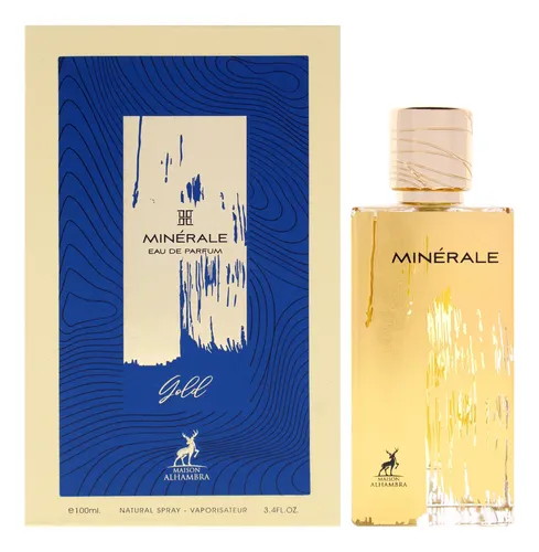 香水(男性用) Maison Alhambra Minerale Gold Minerale Gold By Maison Alhambra For Unisex - 3.4 Oz Edp Spr
