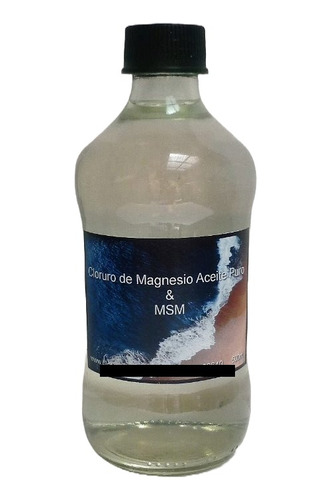 Aceite De Magnesio + Msm (metilsulfonil Metano) 500ml