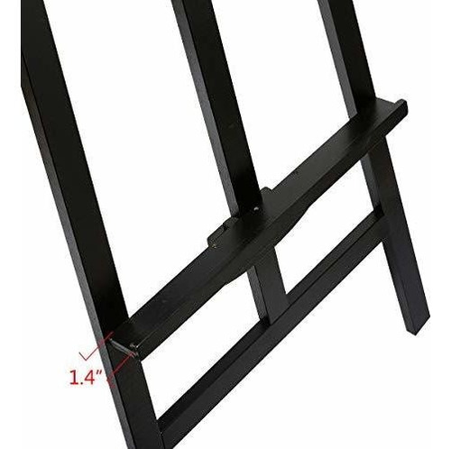 Imagen 3 de 4 de Caballete Tripode Madera Ajustable Piso Boceto Pintura