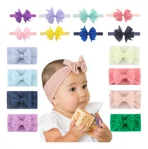Comprar 16 Piezas Diademas De Lazo De Nailón Para Bebébandas  Moda