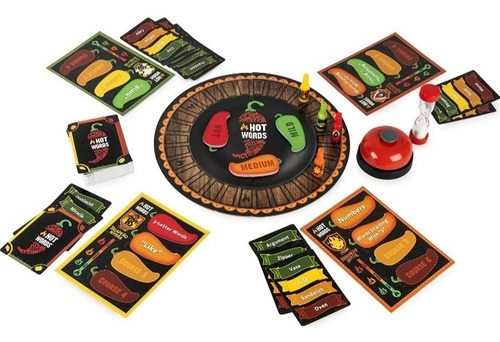 Hot Words Juego De Mesa Para Fiesta En Inglés
