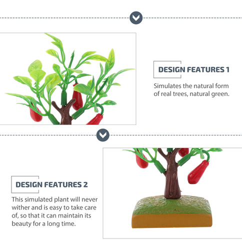 Maqueta De Árbol Frutal Artificial Para Decoración De Jardín