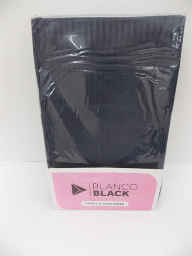 Sabana Ajustable Blanco Black Soft 2 1/2