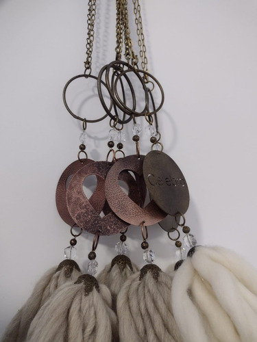 Imagen 6 de 10 de Set X4 Borlas Xxl Decorativa Premium Lujo