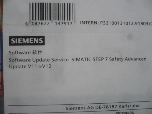New Siemens Ewk-sus1076011 Software Update Simatic Step Bbz