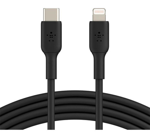 Cable Belkin Caa003bt1m Usb-c A Lightning Boost Charge Negro