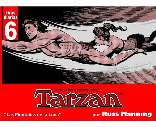 Tarzan: Tiras Diarias 06, De Manning, Russ. Editorial Libros De Papel, Tapa Blanda En Español