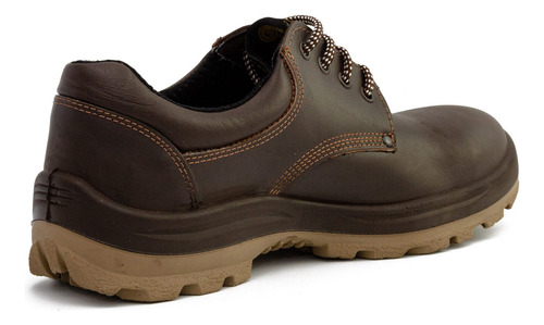 Zapato Seguridad Gamax 112 Punta Pvc Cuero Flor Dieléctrico