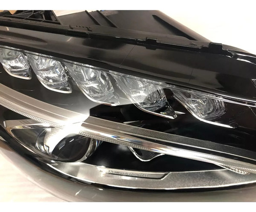 Farol Mercedes C180 C200 2014 15 16 17 2018 Com Led Direito