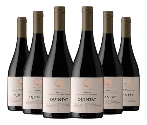 6 Vinos Quintay Q Syrah