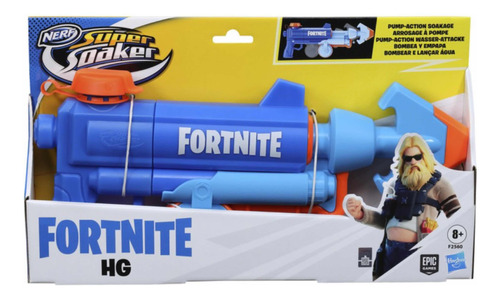 Nerf Fortinte Arpón Hg Super Soaker Lanzador De Agua