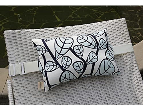 Almohada Y Cojín De Apoyo Para La Cabeza De Patio Lounge, Pe