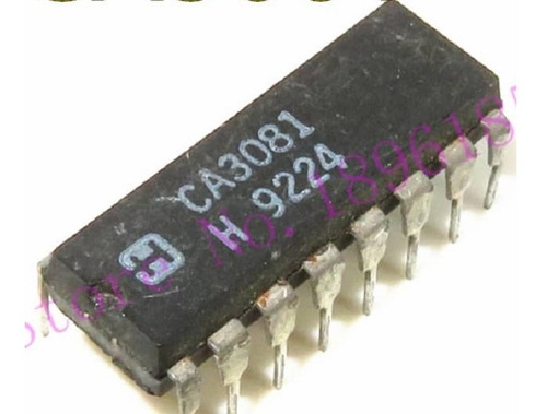Ic Arreglo De Siete Transistores Ca3081