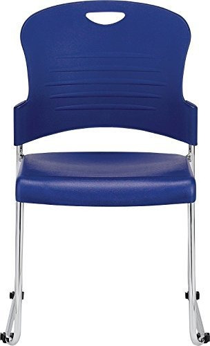 Silla Apilable De Plástico Eurotech Seating Aire, Azul 