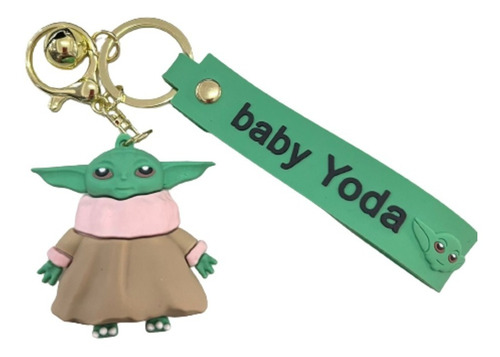 Llavero De Goma Star Wars - Baby Yoda