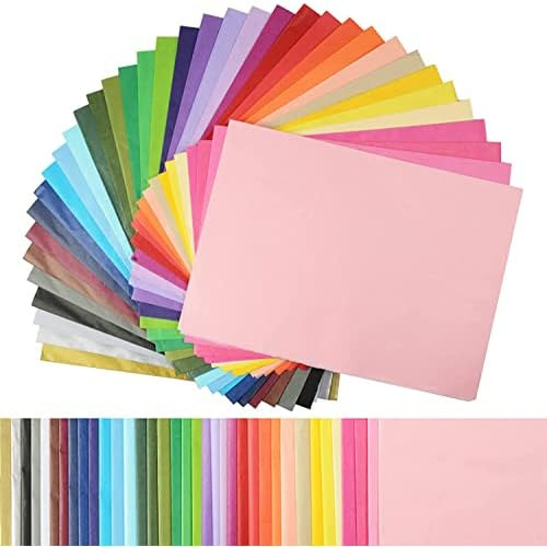 360 Hojas 36 Papel De Seda Multicolor Granel Papel De S...