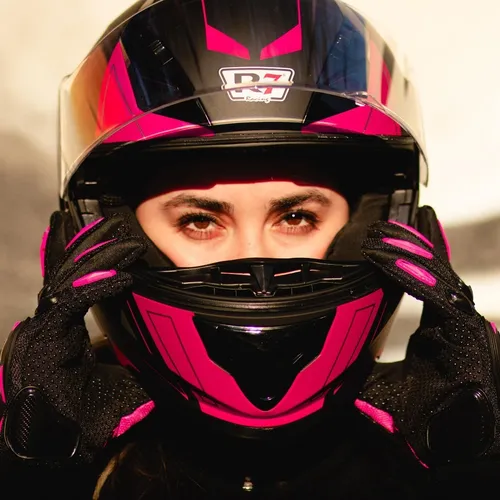 Cascos para moto mujer sale