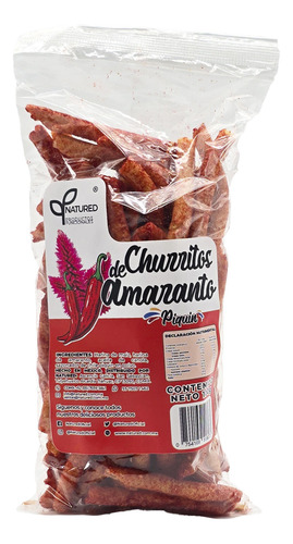 Churritos De Amaranto Natured Sabor Chile Piquín (10 Piezas)
