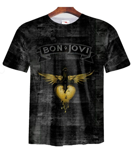 Remera Sublimada Bon Jovi Ranwey Cs206