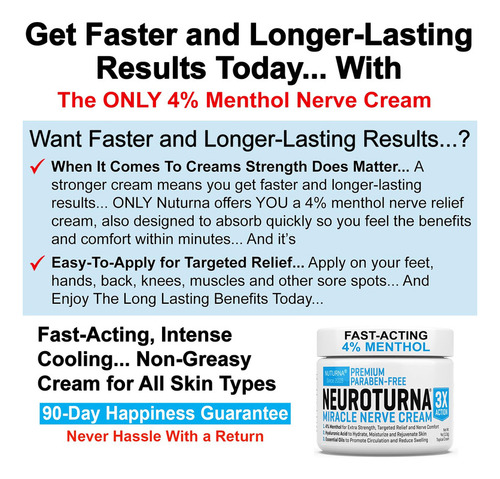Parches Crema Para Alivio De Nervios De Neuropatía Crema D