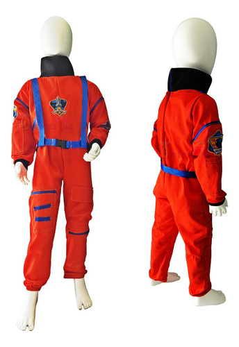 Disfraz Astronauta Cosplay Tipo Astronauta Para Niño Y Niña