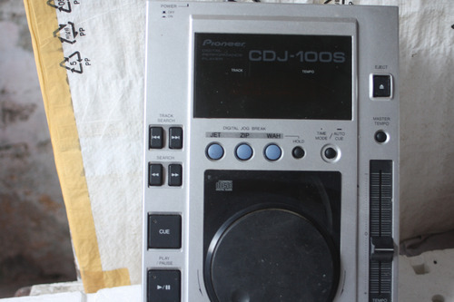 Cd Player Pioneer Cdj-100 Não Funciona (Usado)