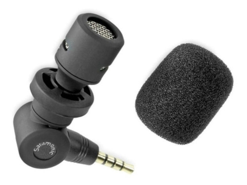 Microfone Turbo Smartmic P/ Celular Cor Preto