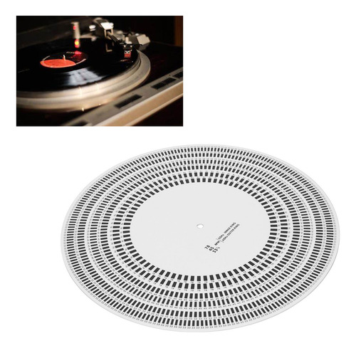 Disco De Calibración De Tocadiscos De Vinilo Lp Estroboscopi