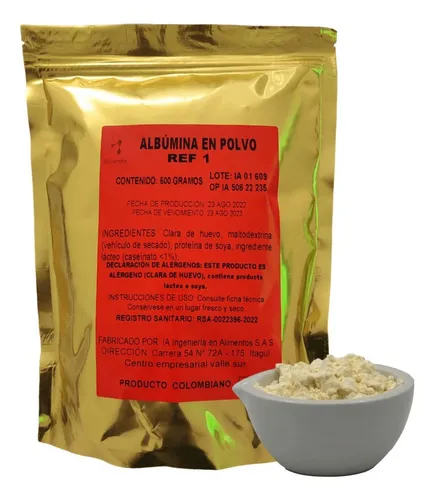 Albumina De Huevo 1 Kg