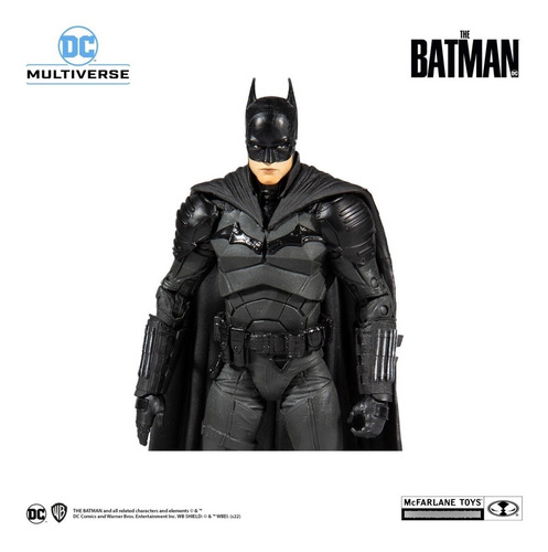 Imagen 2 de 4 de Mcfarlane Toys Dc Multiverse The Batman Movie Batman