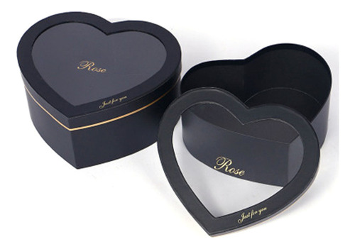 Caja De Flores En Forma De Corazón, Cajas De Regalo Florales