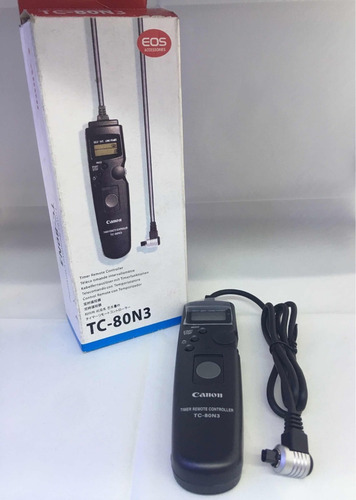Control Remoto Intervalometro Tc-80n3 Para Camaras Canon,