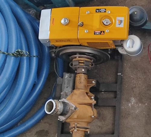 Draga De 4 Nova, Acoplada Em Motor Buffalo De 22 Cv