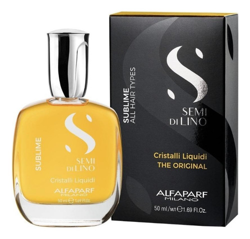 Sérum Alfaparf Milano Cristalli Liquidi proteção térmica de 50mL 50g