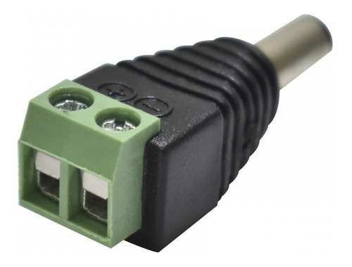 Conector Plug Dc 2.5 X Bornera 2 Pines Camaras Cctv El Par