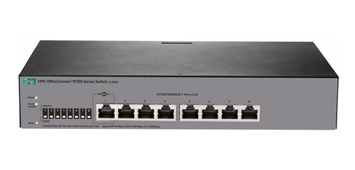 Switch Hp 8p Gigabit 10/100/1000 1920s-8g Jl380a (ex Jg920a)