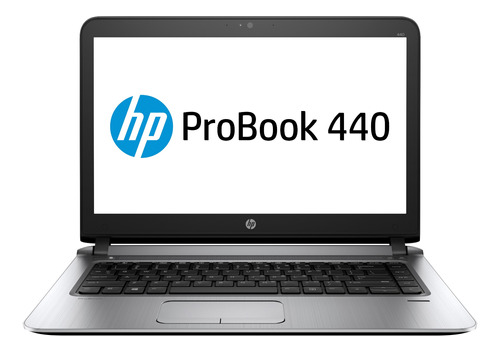 Laptop  HP ProBook 440 G3 plateada 14", Intel Core i5 6200U  4GB de RAM 500GB HDD, Intel HD Graphics 520 60 Hz 1366x768px Windows 7 Professional