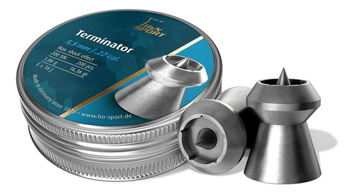 Diabolos Expansivos Calibre .22 H&n Terminator Hueco 5.5 Caz