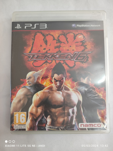 Juego Físico Ps3 Tekken6