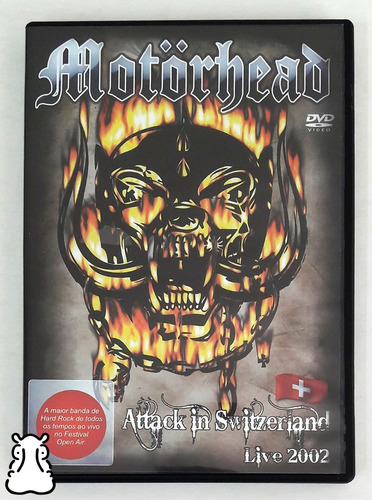 Dvd Motorhead Attach In Switzerland Live 2002