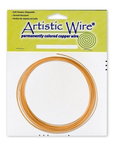 Alambre - Artistic Wire Awb-*******ft 16-gauge Natural Coil 