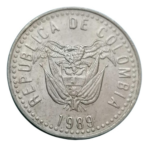 Colombia Moneda 10 Pesos 1989